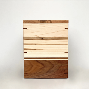 โกศไม้จากเวียดนามสำหรับผู้ใหญ่โกศงานศพการออกแบบแบบชนบทสินค้าใหม่ - Product Image 4