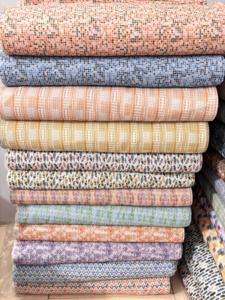 Tela de algodón con tacto de lino teñido en hilo estampado Dobby para camisas Premium Calidad de exportación internacional - Product Image 4