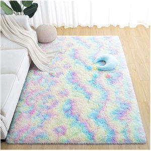 พรมปูพื้นลายพิมพ์นามธรรมแบบกำหนดเอง เนื้อนุ่มฟู หนา 5-6 มม. ผสมไหมและขนสัตว์ ปูพื้นแบบทัฟท์ สำหรับบ้านพักอาศัย เพิ่มความอบอุ่น - Product Image 1