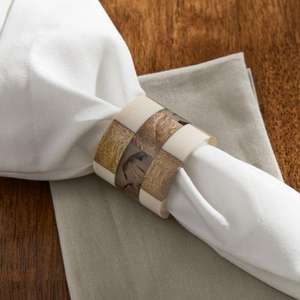 Servilleteros de resina de primera categoría con un aspecto minimalista e ideales para fiestas temáticas y recepciones de bodas y reuniones informales - Product Image 5