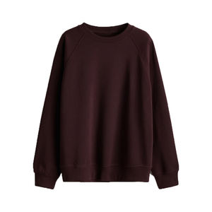 เสื้อสเวตเชิ้ตผู้หญิงแบบคอกลม ปักลาย ผ้าฟลีซสีน้ำตาล เป็นมิตรกับสิ่งแวดล้อม ระบายอากาศ กันลม ผลิตจากโพลีเอสเตอร์/คอตตอน น้ำหนัก 340 กรัม แขนยาว สำหรับฤดูหนาว - Product Image 1