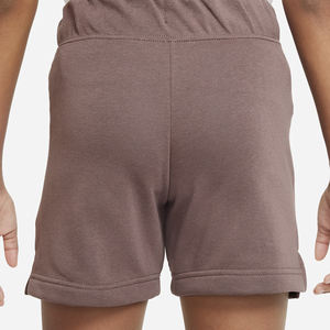 กางเกงขาสั้นกันหนาวแบบถักพิมพ์ลายดอกไม้ลำลองสำหรับเด็กผู้หญิงกางเกงวิ่งเอวกลางผ้าฝ้ายเทอร์รี่ฝรั่งเศสขายส่ง - Product Image 4