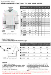 Maillots et chaussettes de hockey sur glace pour hommes de conception sublimée personnalisée de qualité supérieure nouveau style maillot de hockey à roulettes - Product Image 6