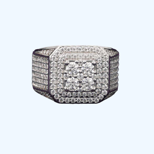 <b>For</b> GIA IGI Certified 1 Carat HPHT Lab Grown Diamond Engagement <b>Ring</b> Personalized 18K Jewelry <b>for</b> Weddings & Parties <b>Men</b> & Women - Product Image 1