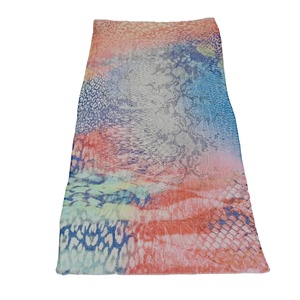 Bufanda larga de último diseñador extremadamente suave con estampado de lino Modal 100% para mujer-Estilo de envoltura digital marino Suministro a granel - Product Image 2