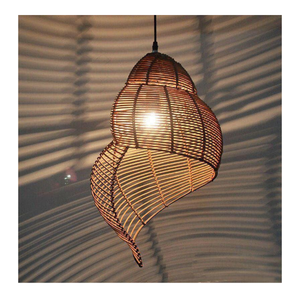 Lámpara decorativa de bambú, iluminación de bambú tejida a mano de Vietnam, venta al por mayor, ideal para compradores globales - Product Image 1