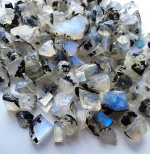 Piedra Preciosa Natural de Gran Tamaño, Piedra Lunar Arcoíris, Semipreciosa, para Joyería, Piedra Suelta, Calidad AAA, Forma Libre, Tercera Parte - Product Image 2