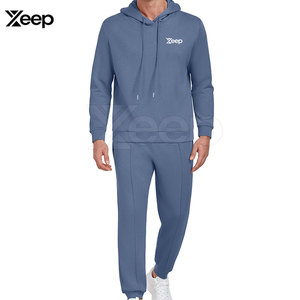 Conjunto Deportivo de Dos Piezas para Hombre, Diseño 2026, Invierno, 100% Algodón, Cómodo, Ligero, Ropa Deportiva Informal para Gimnasio, Ejercicio y Aire Libre - Product Image 3