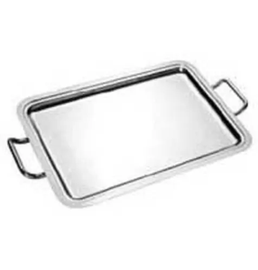 Bandeja de servicio redonda de acero inoxidable al por mayor de fábrica, juego de bandejas chapadas en oro brillante, bandeja de Metal para restaurante, Hotel, fiesta de boda - Product Image 1