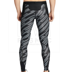 Mallas deportivas de compresión de algodón de alta calidad con diseño personalizado para hombre, ropa transpirable ajustable elástica - Product Image 5