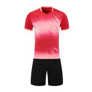 Ensembles d'uniformes de football pour hommes de conception personnalisée de haute qualité 100% Service OEM Prix de gros Fabriqué au Pakistan Vêtements de football unis - Product Image 6