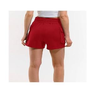 Bangladesh Manufacture Export Best Selling Women's Solid Color 100% Cotton Casual <b>Shorts</b> Pants Breathable Factory Price - Product Image 5