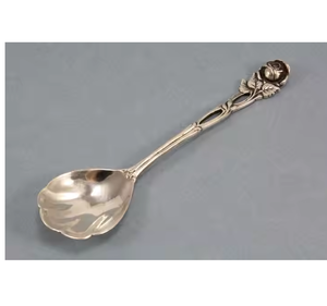 Cuillère de cuisine en acier inoxydable pour fête de mariage en gros cuillère en métal doré avec une qualité incroyable - Product Image 4