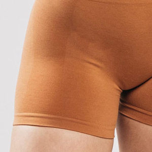 Pantalones cortos de compresión elásticos transpirables de cintura alta personalizados para mujer - Product Image 6