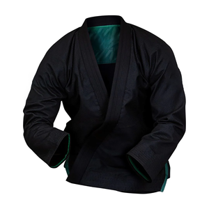 Kimono de jiu jitsu de agarre con rodillas reforzadas y tejido ligero elaborado como kimono de jiu jitsu confiable para rodar - Product Image 6