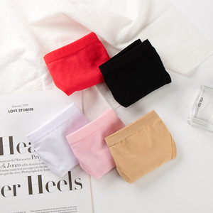 4PCS Ropa interior sexy de algodón para mujeres 22 a 34 pulgadas Cintura Mujeres - Product Image 6