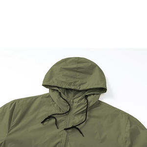 Venta caliente chaqueta cortavientos personalizada ropa de calle de calidad superior ropa de gimnasio al aire libre 2025 al por mayor OEM - Product Image 3