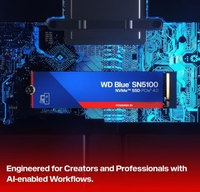 Untuk Blue SN5100 1TB NVMe SSD M.2 2280 PCIe Gen 4.0 kecepatan baca eksternal 7,100MB/dtk penyimpanan Upgrade baru untuk PC/laptop/