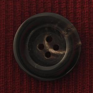 Bouton brut en corne de buffle naturelle de qualité supérieure pour accessoires vestimentaires - Product Image 2