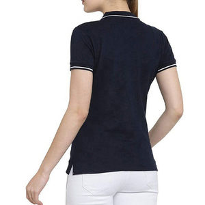 Precio barato Mujeres Polo Camiseta hecha a medida al aire libre desgaste cómodo transpirable nuevo diseño Polo Camiseta con tela duradera - Product Image 4