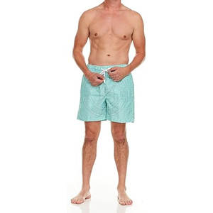 Short de bain homme 100% coton haute qualité tenue décontractée bas prix respirant séchage rapide motif solide confortable personnalisable - Product Image 6