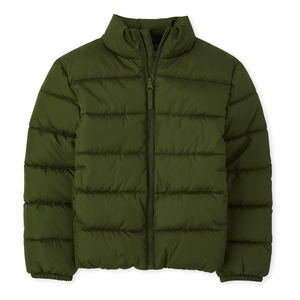 Doudoune imprimée OEM à bas quantité minimale de commande pour hommes Logo personnalisé Veste d'hiver décontractée pour hommes avec poches avec service Doudoune - Product Image 4