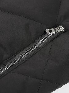 Nueva Chaqueta Acolchada de Lona Recubierta para Hombre, Talla Grande, Personalizada, Impermeable, Cortavientos, Estilo 2025, Venta al Por Mayor - Product Image 4