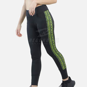 Cómodas mallas de cintura alta para mujer, pantalones de yoga sin costuras para entrenamiento y mallas de gimnasio - Product Image 2