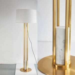 Modern Luxury Living Room Home Decor Elegant Mushroom Shape White Fabric Floor Lamp Stylish Golden Stand LED for Home Office Use - Product Image 5