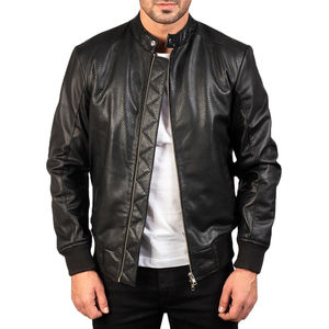 Chaquetas de hombre genuinas Estilo de moda Logotipo personalizado con chaquetas de hombre de calidad superior Chaqueta de estilo de tendencia superior para hombres - Product Image 1