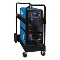 Nouvelle soudeuse MIG Multimatic 400 de qualité supérieure, 400A, à onduleur, affichage numérique, protection IP23, transfert par pulvérisation, acier inoxydable, 80% de cycle de service