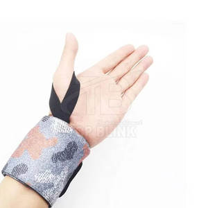 Nouveaux Bandages de Poignet en Néoprène Personnalisables avec Logo, Écologiques, Respirants et Confortables pour Hommes, Soutien pour la Musculation et la Gym - Product Image 2