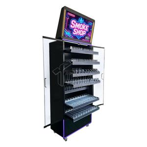 ตู้โชว์บุหรี่แบบล็อคได้ พร้อมไฟ LED แบบลิ้นชัก สำหรับร้านขายบุหรี่ - Product Image 3