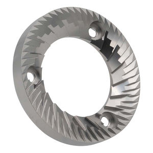 Máquina de café recubierta de Titanio Fresa plana 64mm Piezas de máquina de espresso Reemplazo Molinillo de espresso de alto rendimiento Rebabas planas - Product Image 1