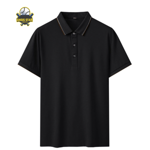 Camiseta de polo de secado rápido de manga corta Lisa unisex para hombre, ropa personalizada de alta calidad premium, fabricante OEM a bajo precio - Product Image 2