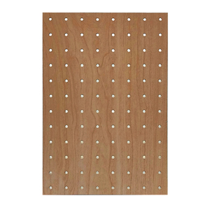 แผ่นเพ็กบอร์ดติดผนัง MDF ลายปรับแต่งได้ พร้อมฟังก์ชั่นจัดเก็บ ความหนา 3-5 มม. - Product Image 3