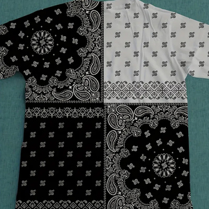 ชุดเซ็ตเสื้อยืดและกางเกงขาสั้นสตรีทแวร์คุณภาพสูงสำหรับผู้ชาย แบบสั่งทำพิเศษ ระบายอากาศได้ดี ผลิตจากผ้าฝ้าย 100% เหมาะสำหรับใส่ลำลองในฤดูร้อน - Product Image 4