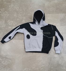 Haute qualité impression personnalisée broderie hommes panneau sweats à capuche sweat unisexe coupe et coudre Logo personnalisé pour hommes et femmes 2023 - Product Image 1