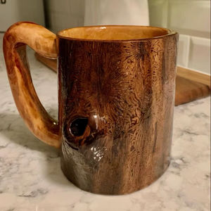 เครื่องดื่มยอดนิยมรับประกันถ้วยไม้คุณภาพระดับพรีเมียมดีไซน์ทันสมัยเหมาะสำหรับชากาแฟไวน์และเบียร์จาก Falak - Product Image 1