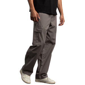 2023 New Fashion Lightweight Casual Men's Loose Fit Joggers Custom Design <b>Trousers</b> Multiple Pockets High Quality Manufacturer BD - Product Image 3