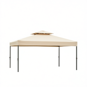 Housse de gazebo en polyester Amicasa 3x3m, pergola, pavillon avec couverture durable - Product Image 2