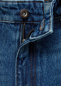 Nuevo estilo de moda oscuro desteñido lavado transpirable impermeable 100% algodón estilo Hip Hop pantalones cortos de mezclilla hombres rasgados fuerte angustia - Product Image 3