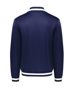 Veste bomber en toile unisexe OEM de style vintage imperméable coupe-vent camouflage brodée col montant coupe ample - Product Image 2