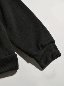 Sweat à capuche imprimé 100% coton pour hommes, respirant et cool, streetwear décontracté tendance pour l'hiver, tissage tissé de haute qualité - Product Image 3