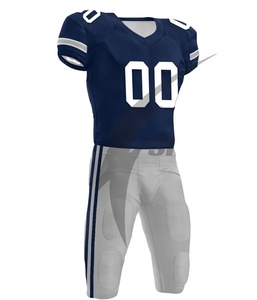 Custom Design Sublimation American <b>Football</b> Uniform Premium Quality Sweat Wicking Four Way Stretch Fabric US <b>Football</b> Team Wears - Product Image 1