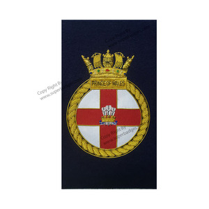 Wholesale Top Quality Best Design Custom Hand Made Embroidery Bullion Wire <b>Badges</b> New High Quality Blazer <b>Badges</b> - Product Image 4