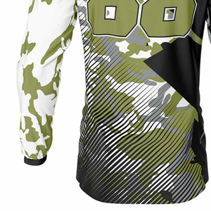 Maillot de course de moto tout-terrain personnalisé, respirant, sublimé, pour la motocross, pour la conduite de moto tout-terrain, taille plus, service OEM - Product Image 5