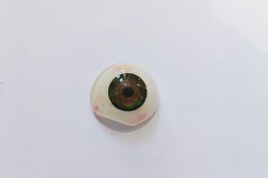 VENTA CALIENTE PRÓTESIS OCULAR OJO ARTIFICIAL REALISTA VERDE OSCURO OJOS PROTÉSICOS HUMANOS OJOS DE JUGUETE .. - Product Image 3