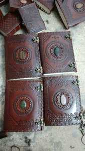 วารสารหนังสไตล์วินเทจทำจากหินอาเกตแท้เหมาะสำหรับใช้เป็นของขวัญและของใช้ส่วนตัว - Product Image 6