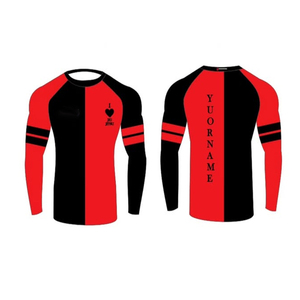 Ropa de gimnasio Sublimated Rash Guards Venta al por mayor MMA BJJ kimono de jitsu Gear para entrenamiento y rendimiento atlético Ropa de equipo - Product Image 6